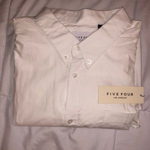 Men’s Five Four White Buttondown
